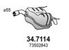 OPEL 24422037 End Silencer